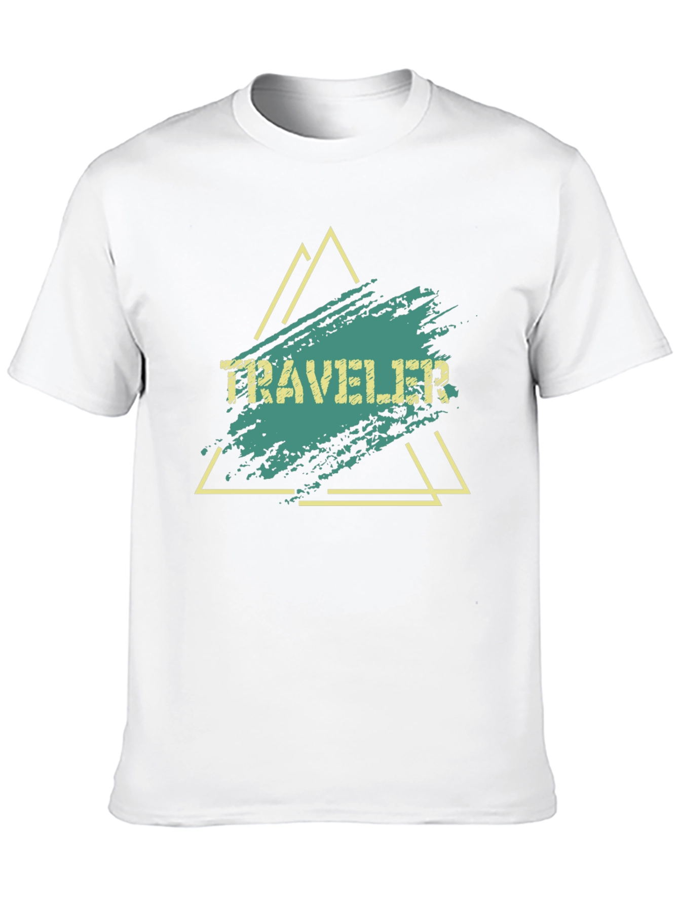 Traveler Graphic Tee - Black Cotton Blend
