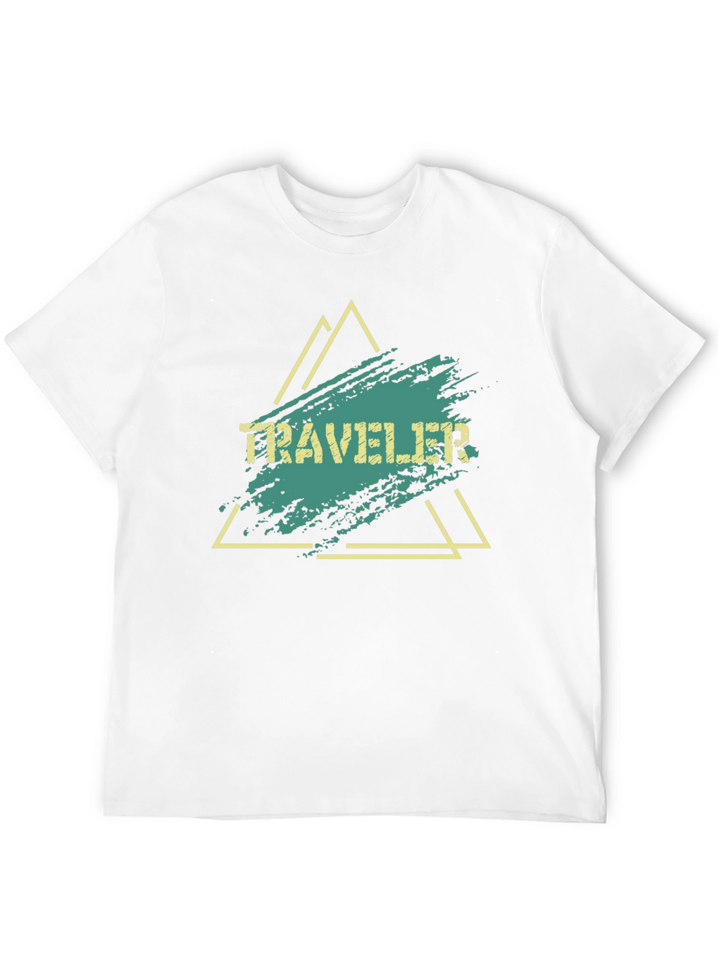 Traveler Graphic Tee - Black Cotton Blend