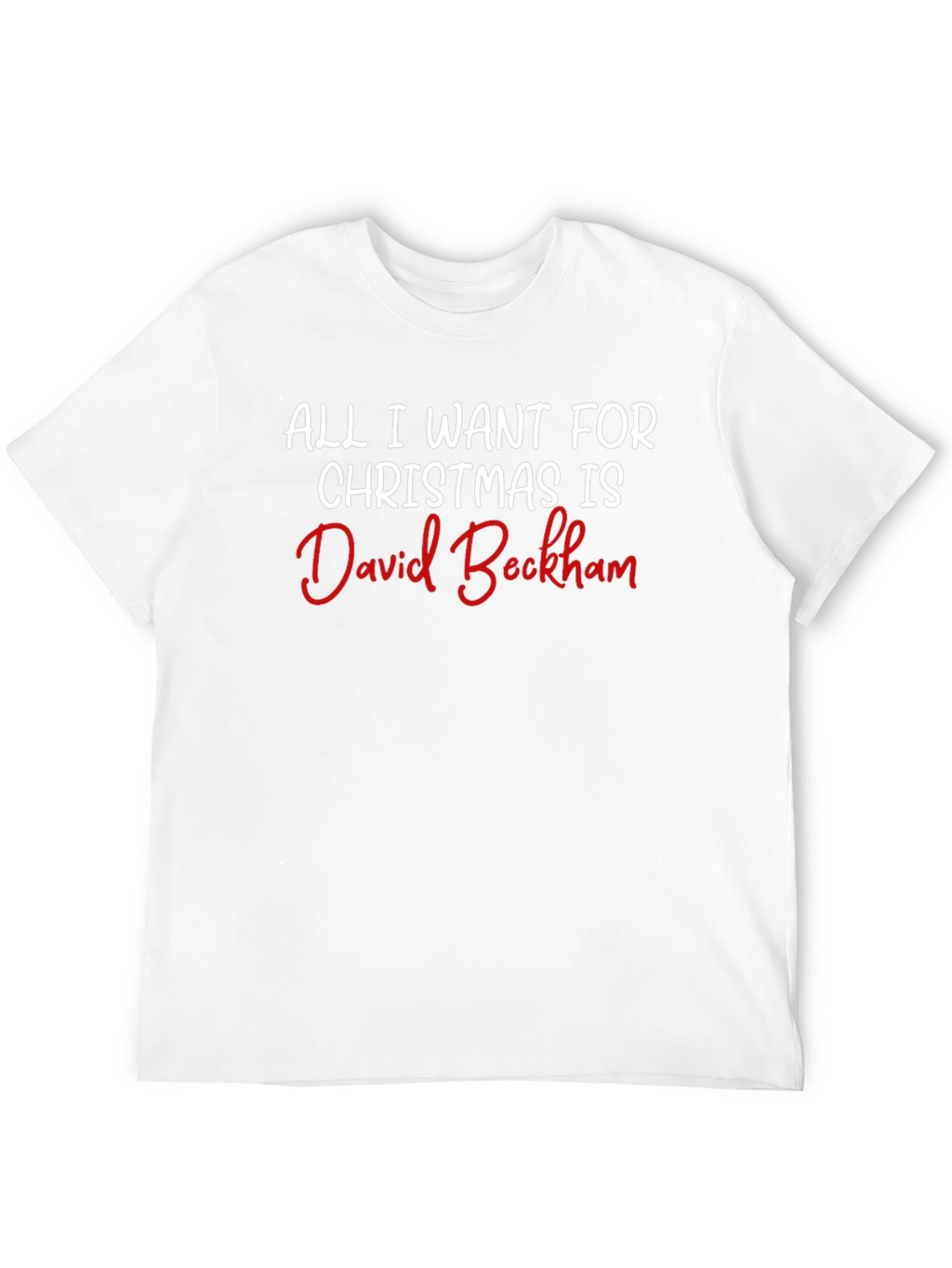 David Beckham Christmas Wish T-Shirt