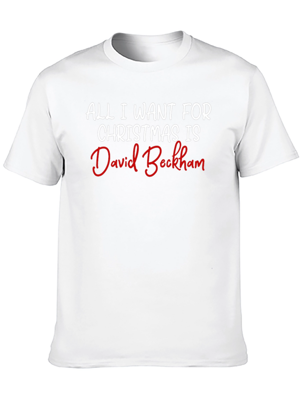 David Beckham Christmas Wish T-Shirt