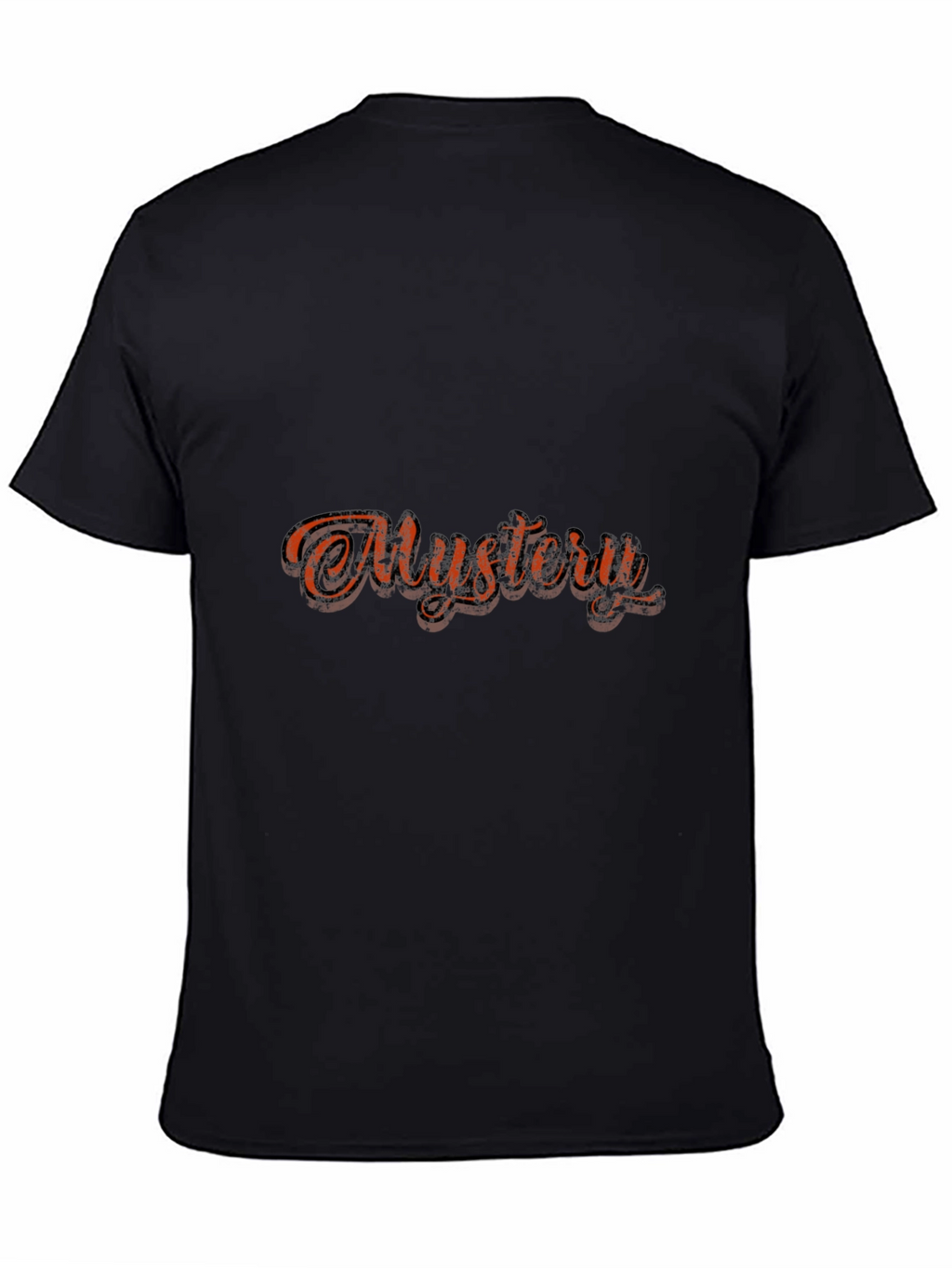 Mystery Graphic Tee - Retro Style Mens T-Shirt