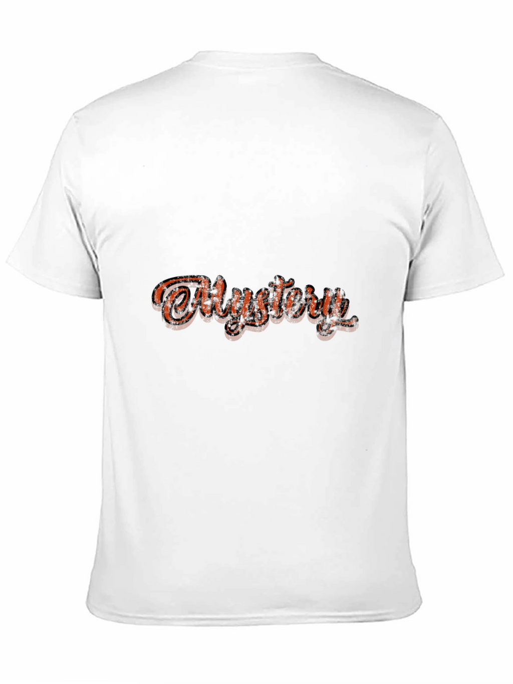 Mystery Graphic Tee - Retro Style Mens T-Shirt