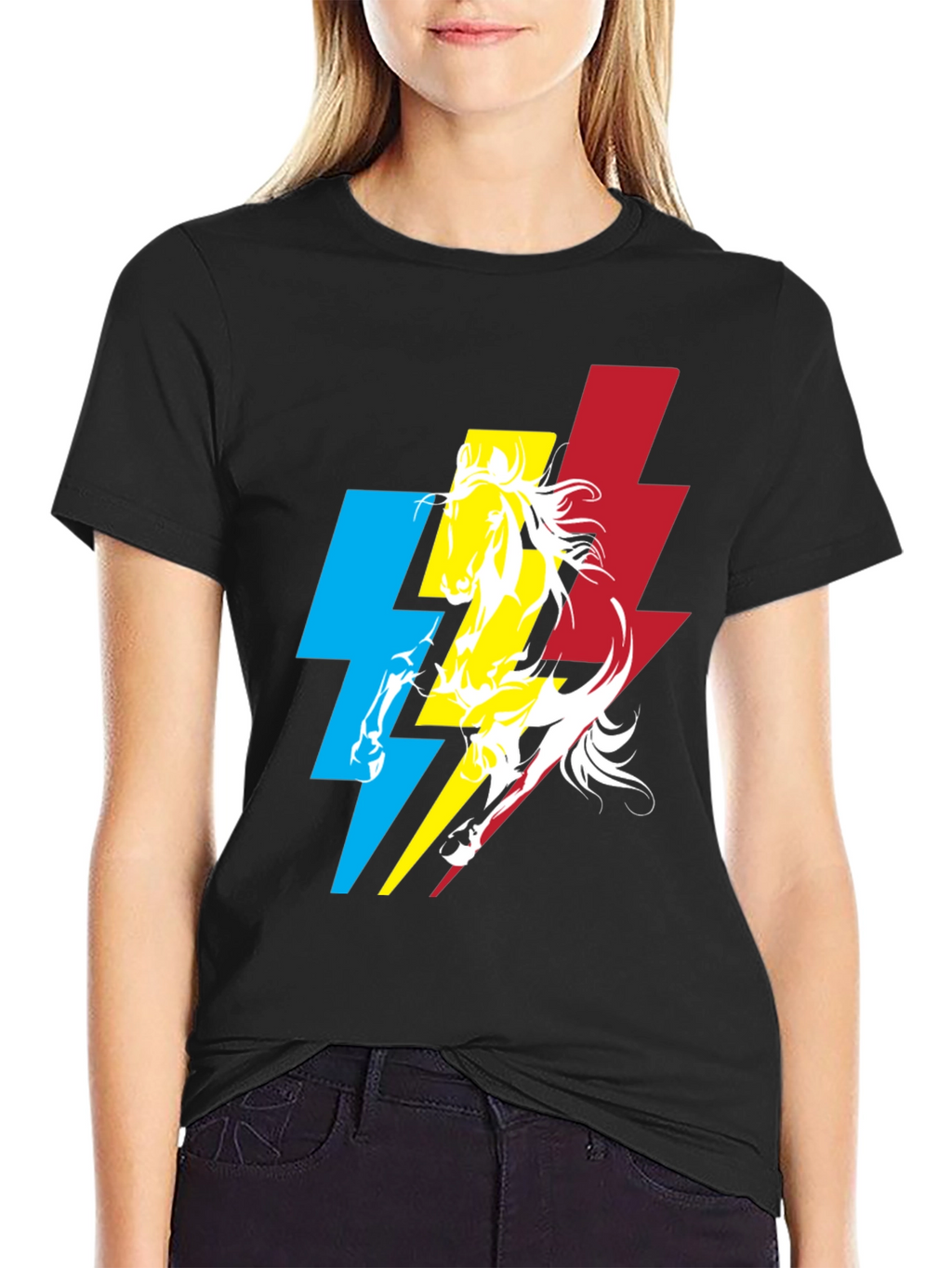 Lightning Horse Graphic Tee