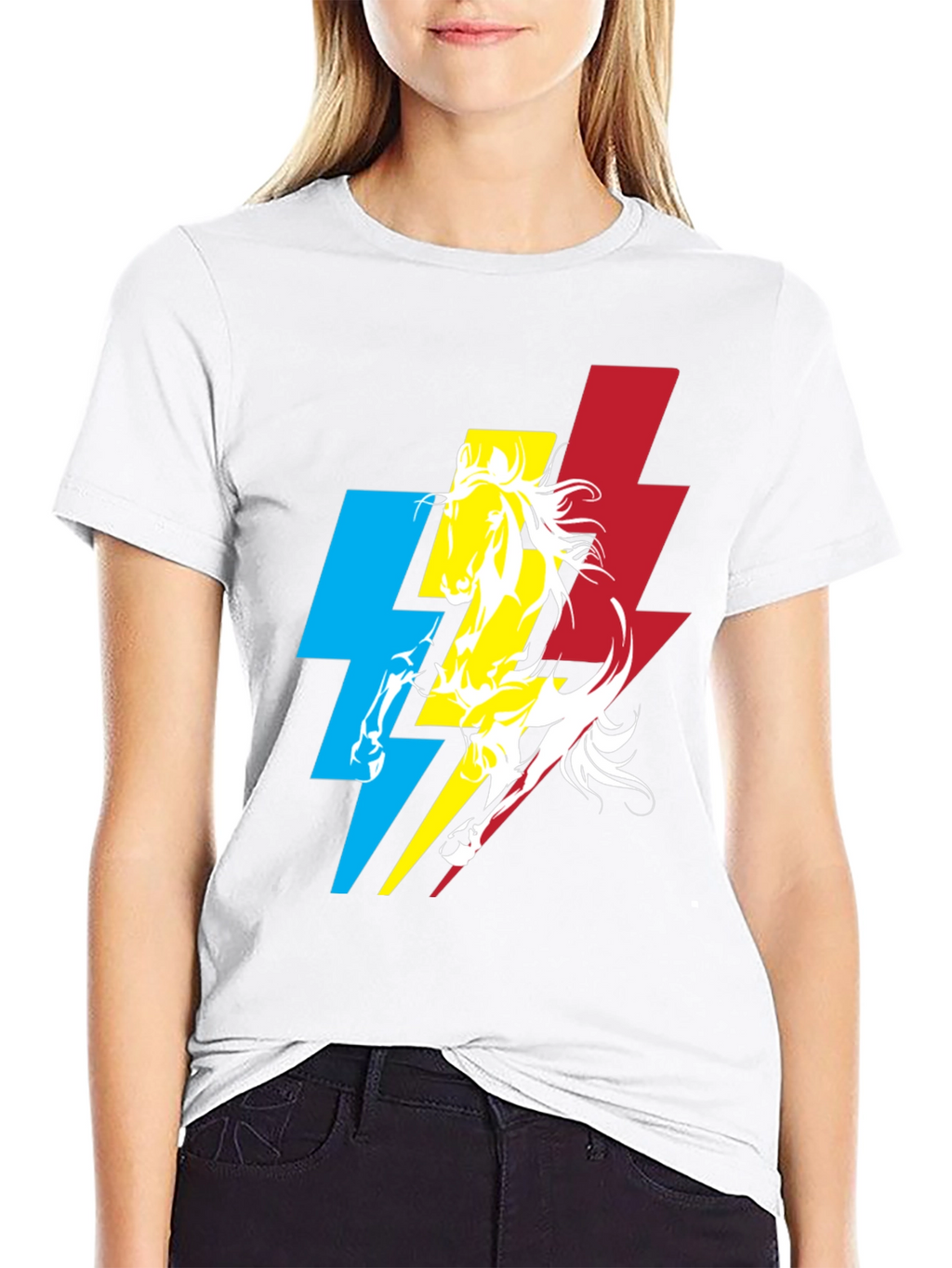 Lightning Horse Graphic Tee