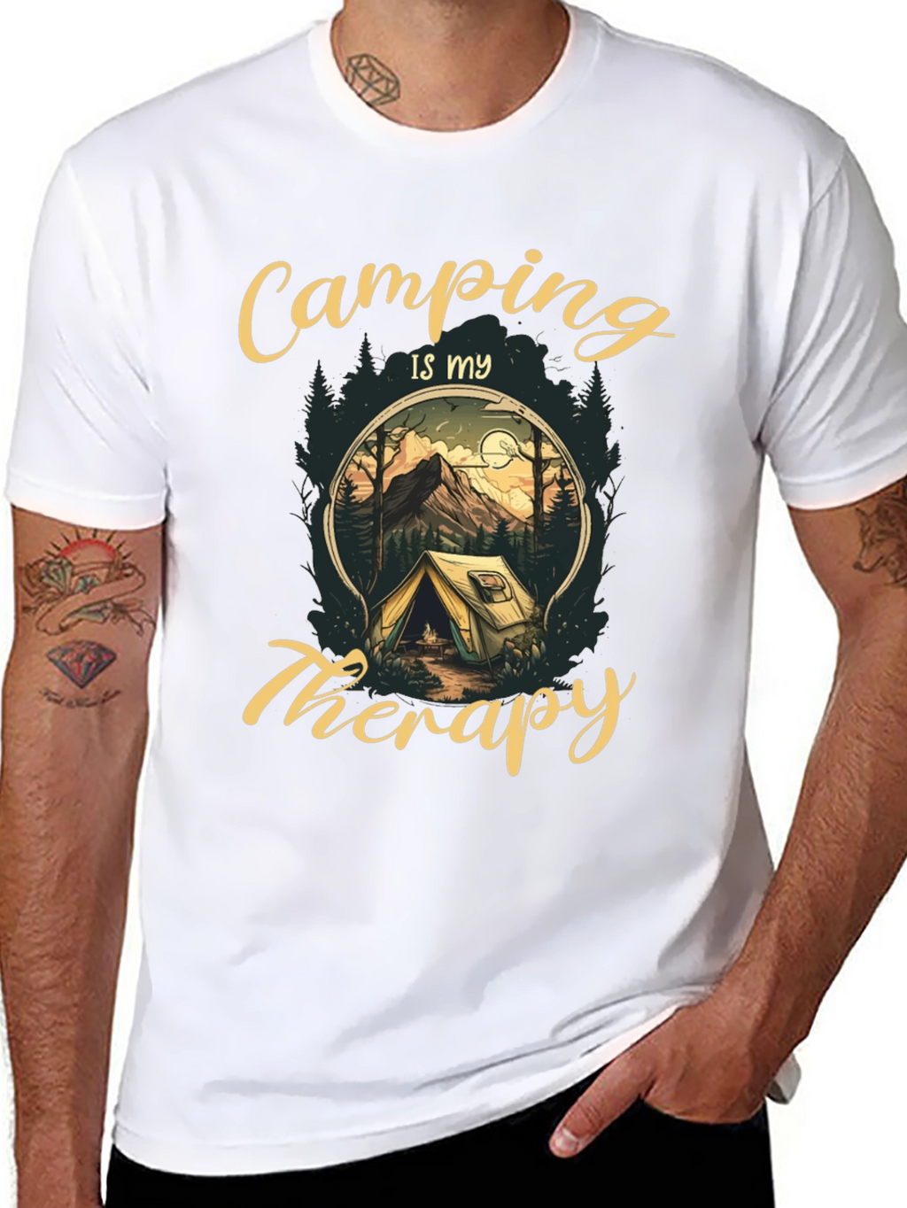 Camping is My Therapy T-Shirt