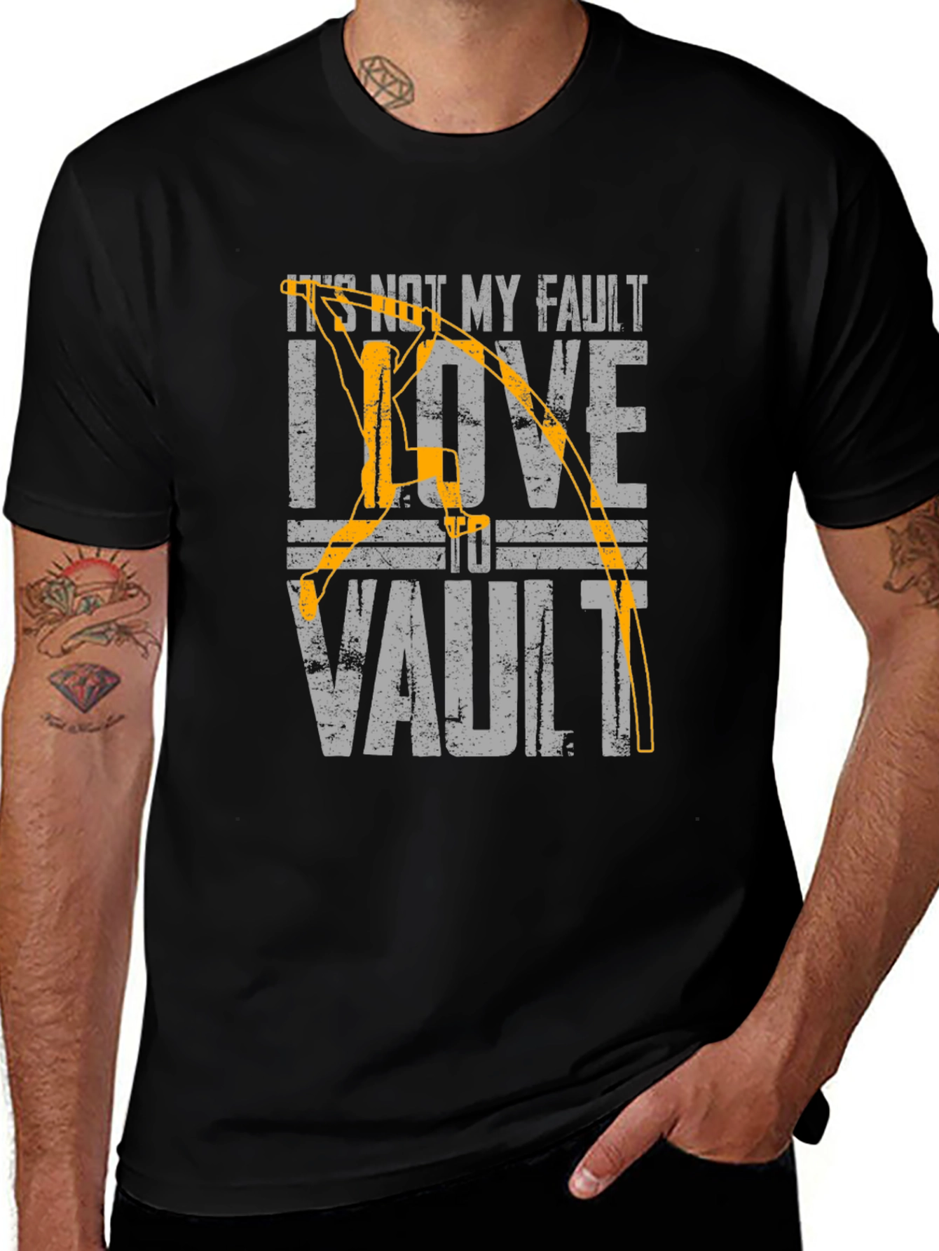 Vaulting T-Shirt - Its Not My Fault I Love To Vault