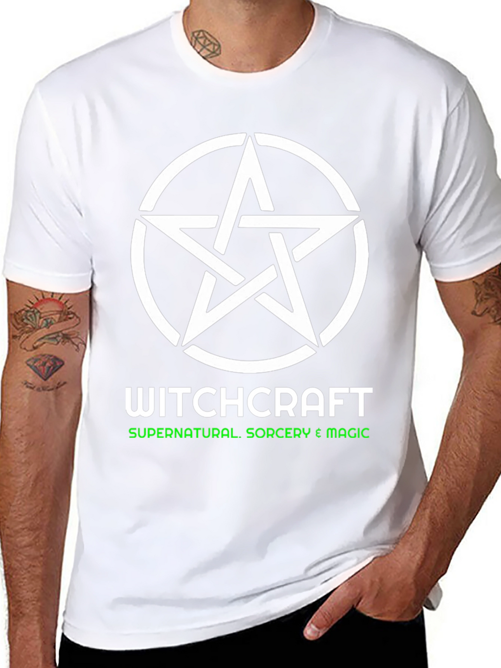 Witchcraft Graphic Tee - Supernatural Sorcery Magic Shirt