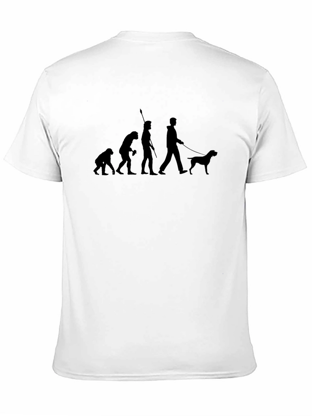 Evolution of Dog Man T-Shirt