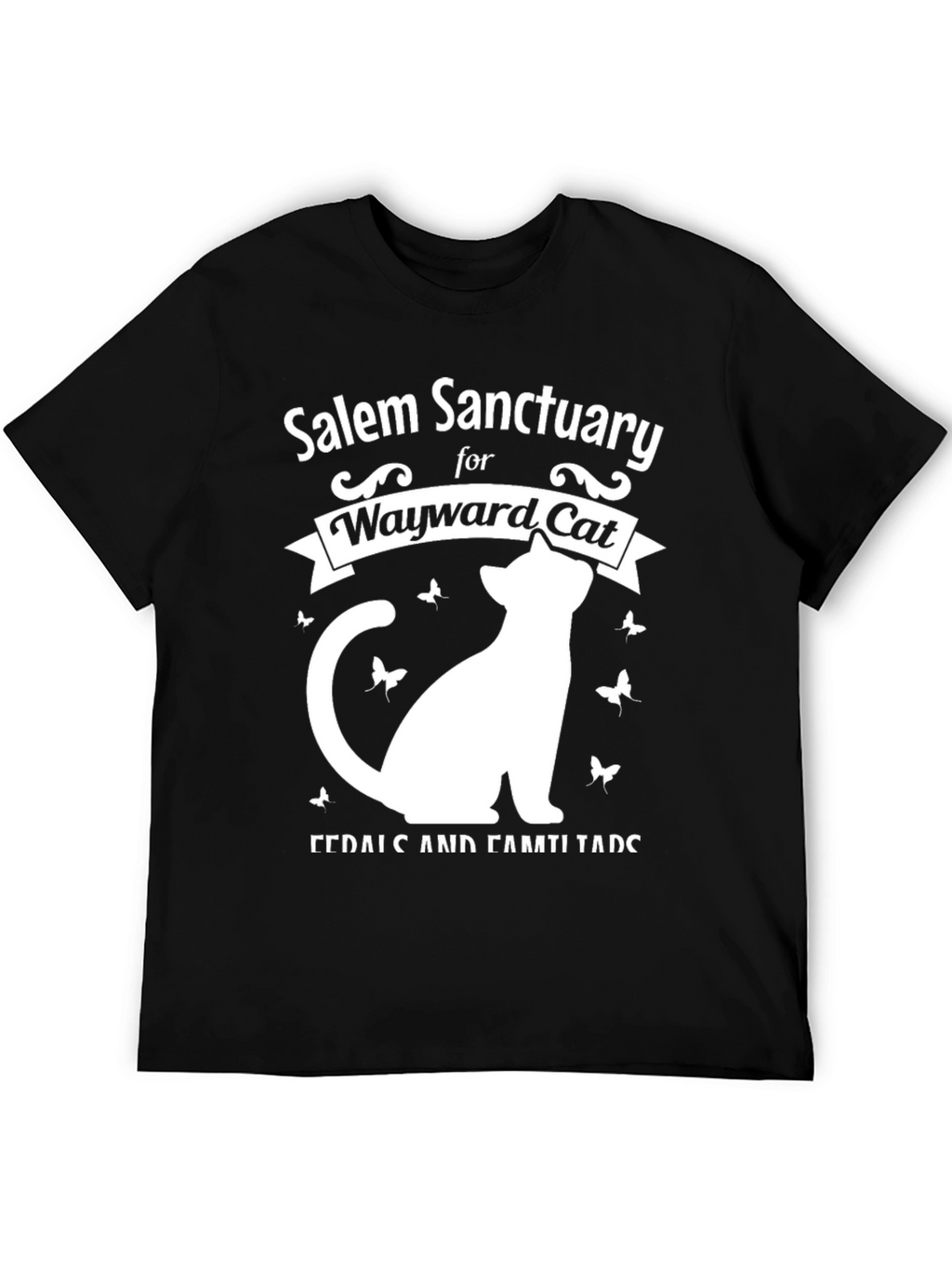 Salem Sanctuary Wayward Cat T-Shirt