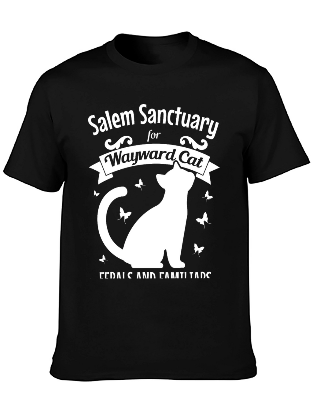 Salem Sanctuary Wayward Cat T-Shirt