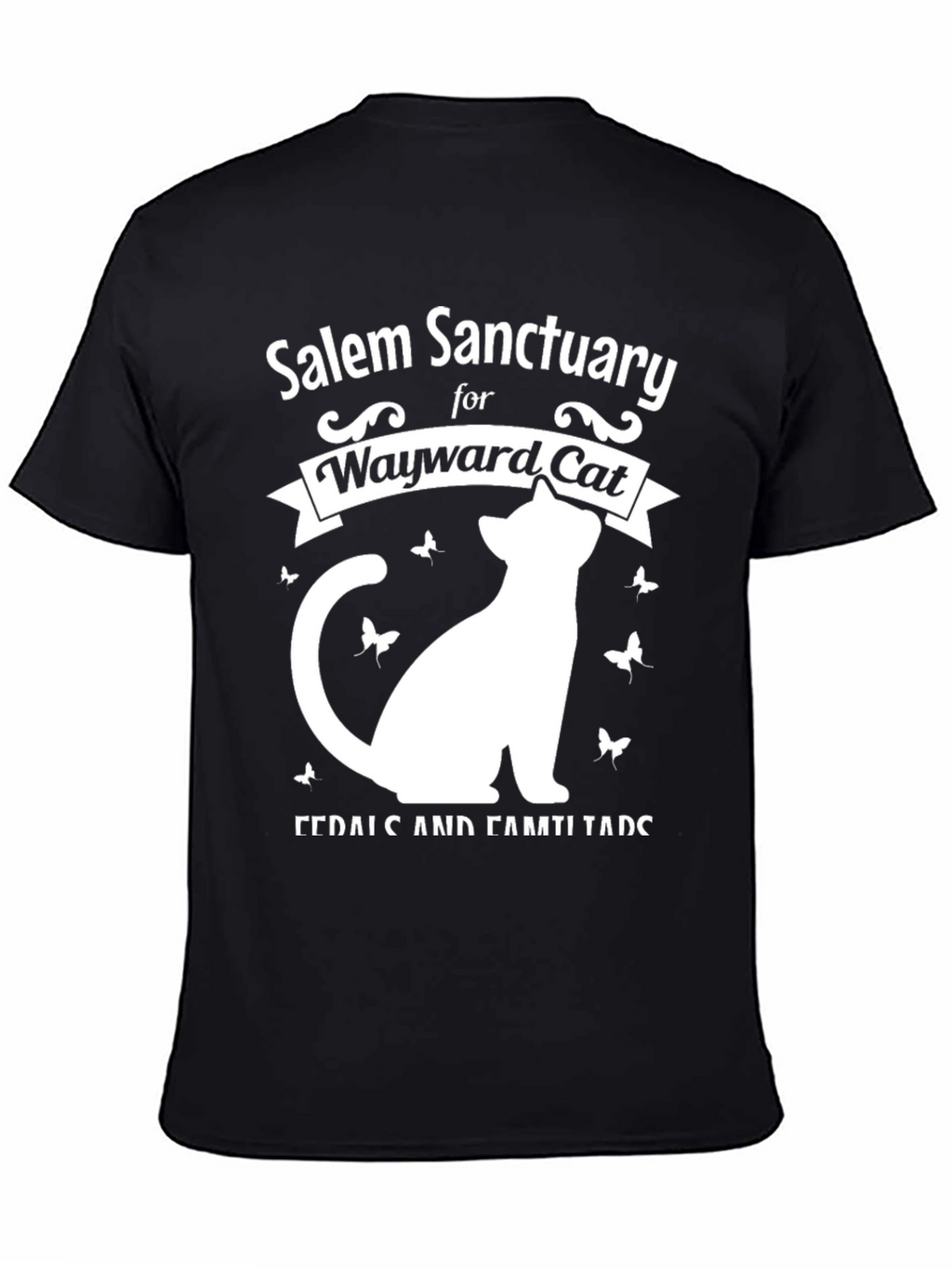 Salem Sanctuary Wayward Cat T-Shirt