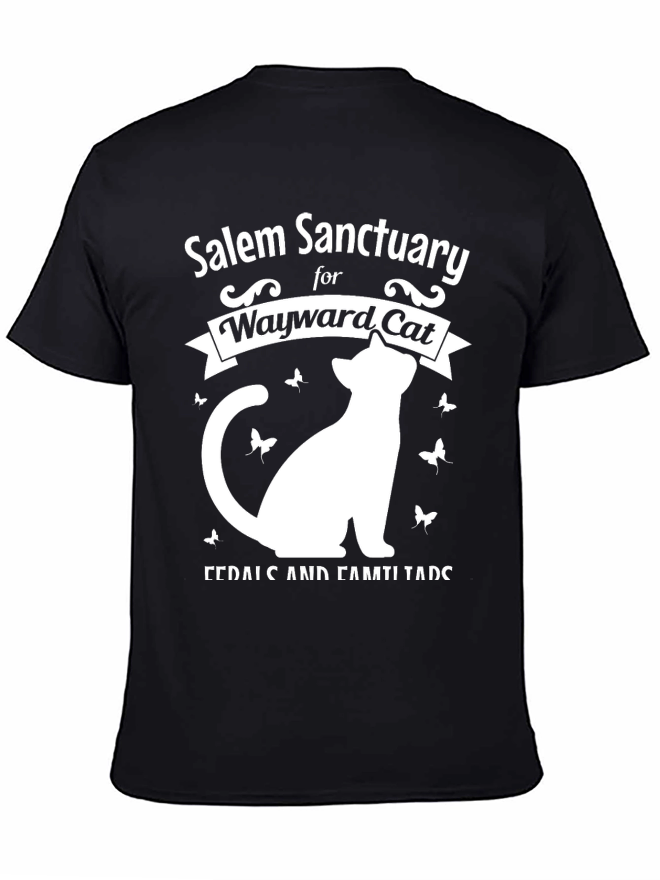 Salem Sanctuary Wayward Cat T-Shirt