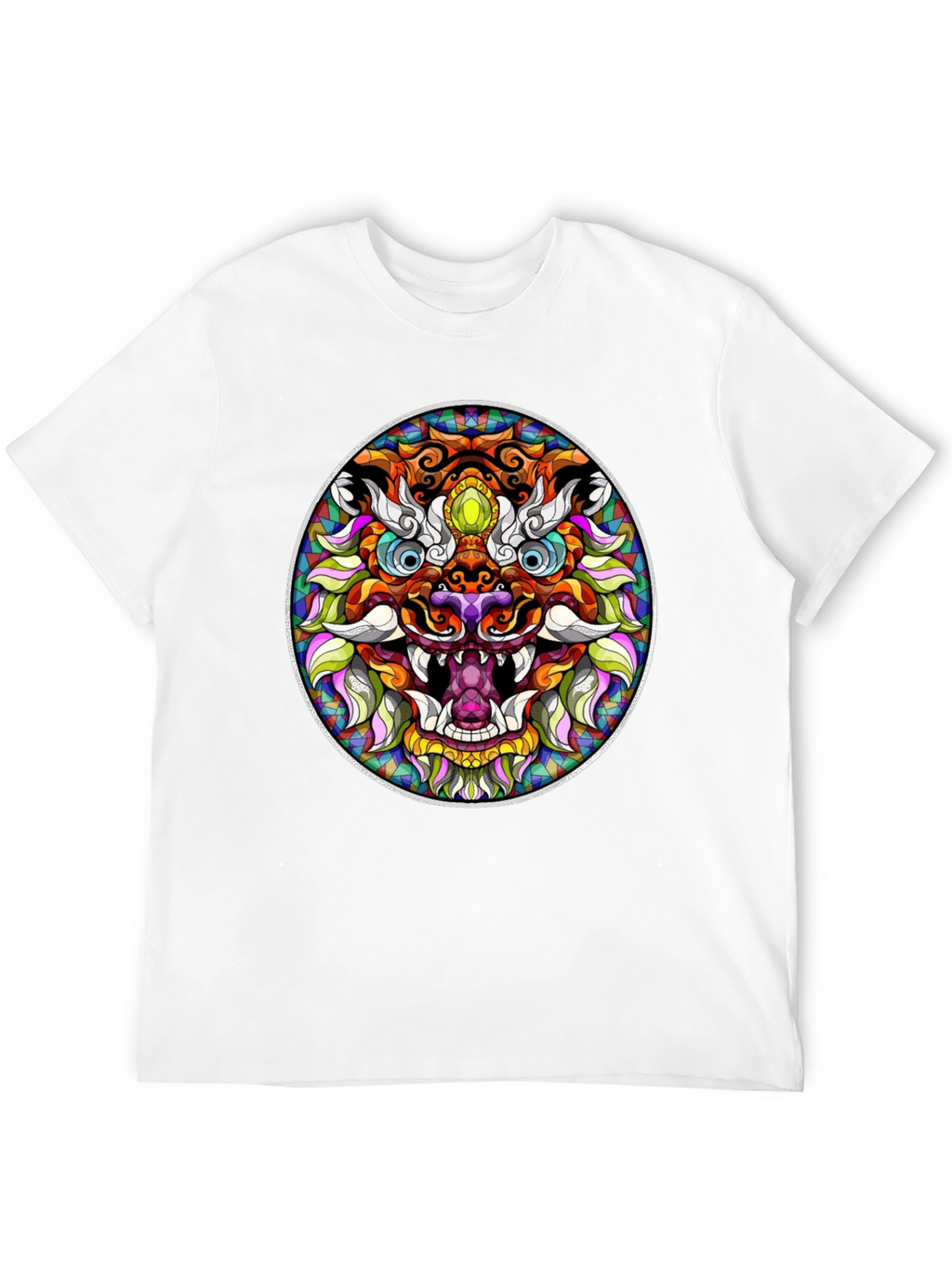 Vibrant Dragon Graphic Tee