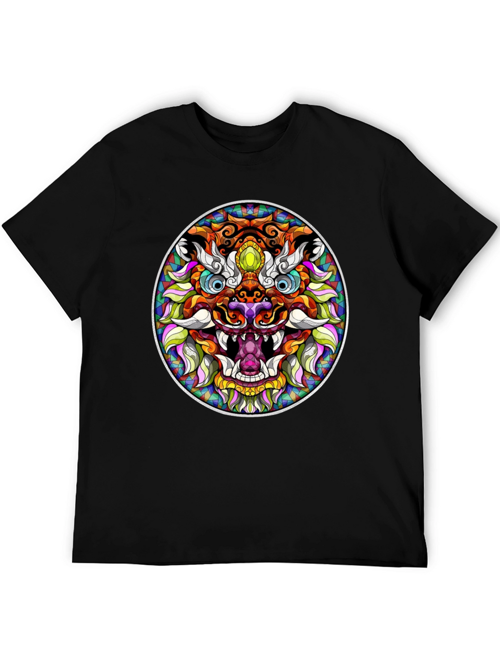 Vibrant Dragon Graphic Tee