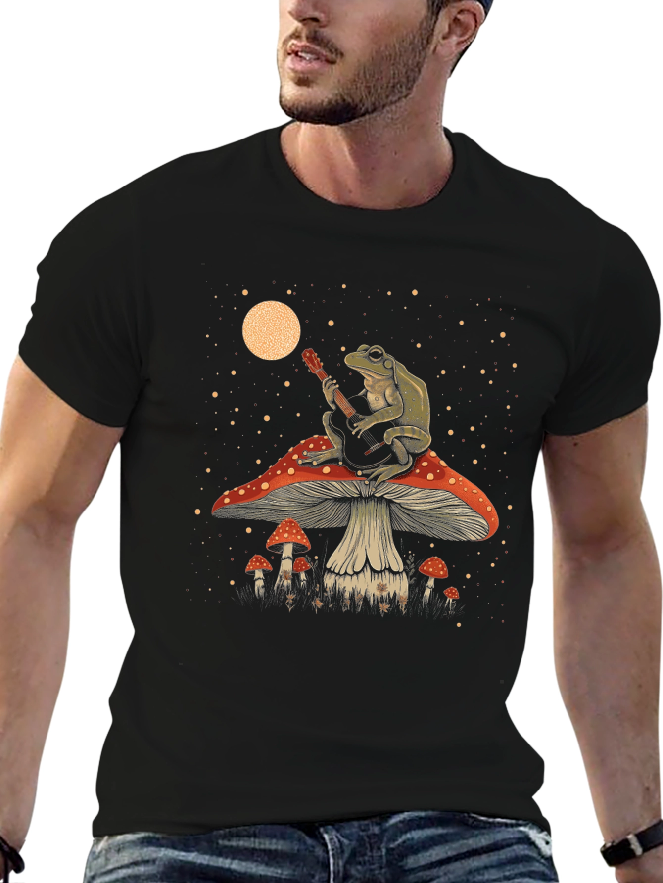 Frog Musician T-Shirt