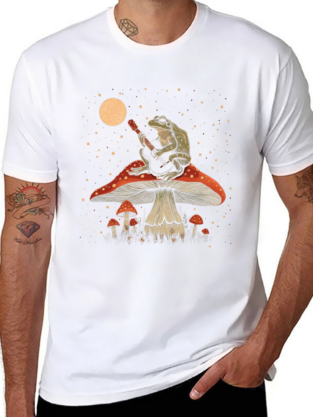 Frog Musician T-Shirt