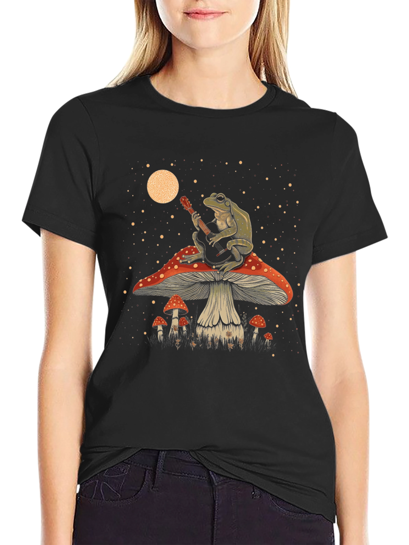 Frog Musician T-Shirt