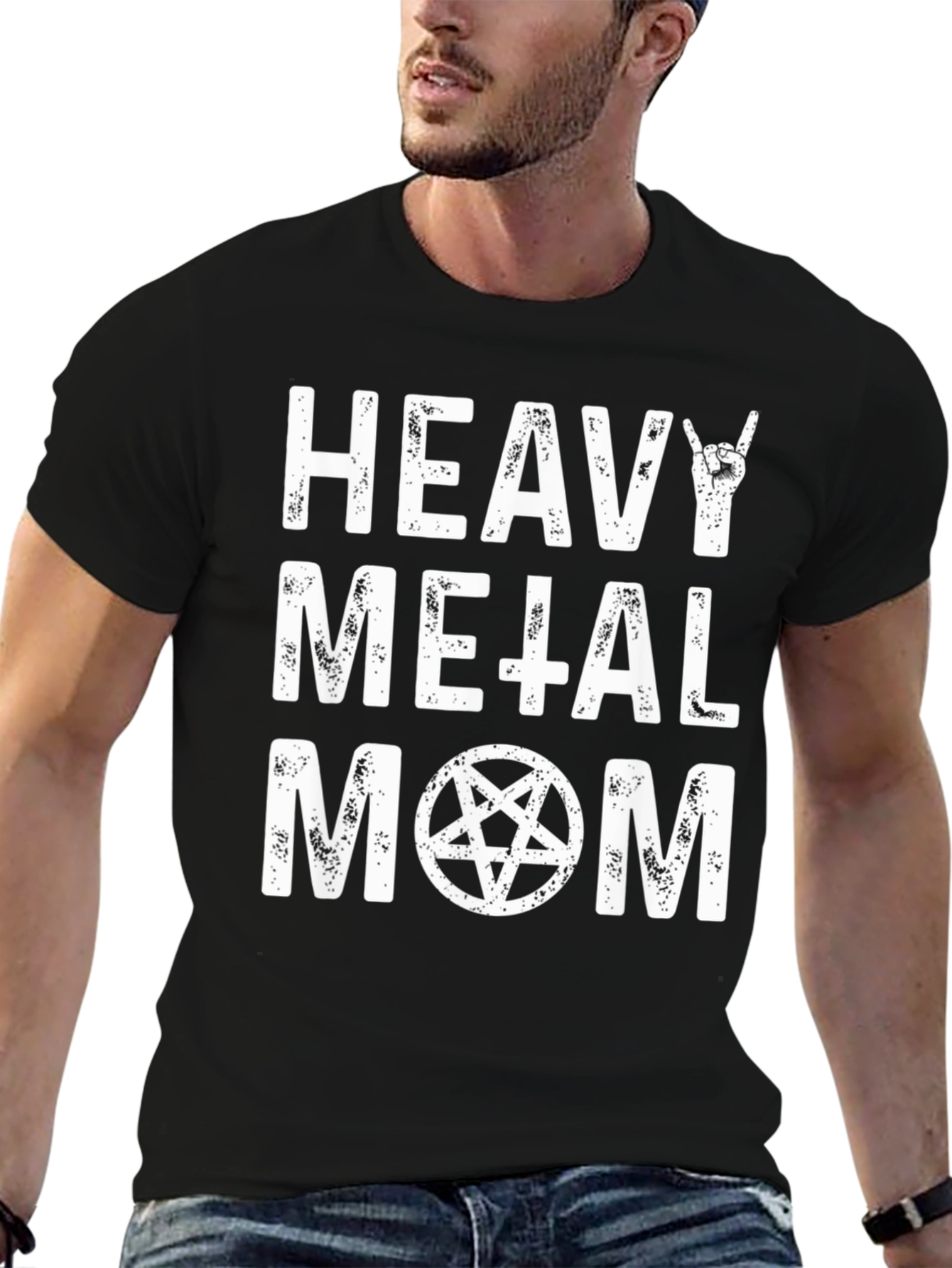 Heavy Metal Mom T-Shirt - Rocker Graphic Tee