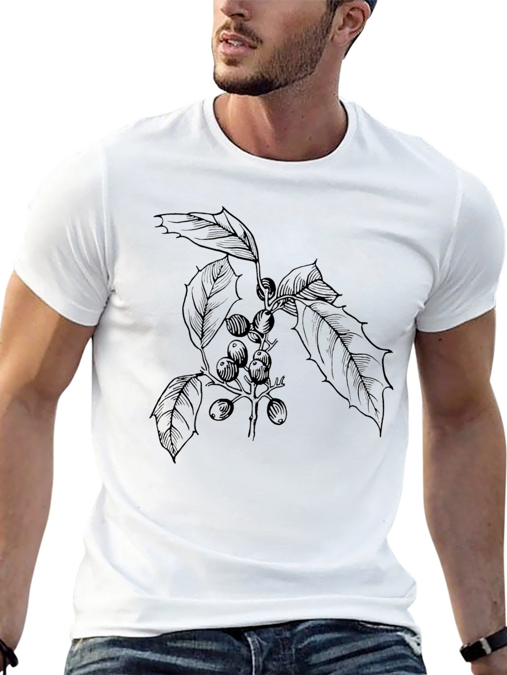 Botanical Sketch Graphic Tee - Unisex