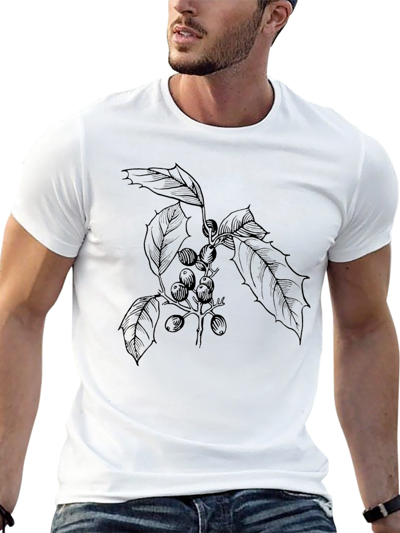 Botanical Sketch Graphic Tee - Unisex