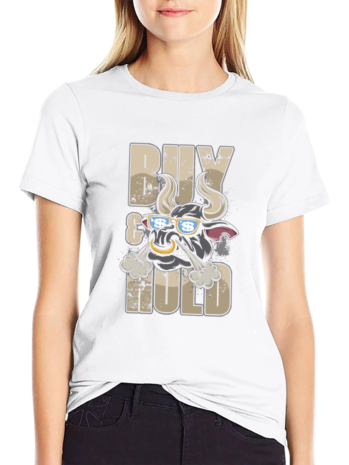 Buy & Hold Bull Graphic Tee