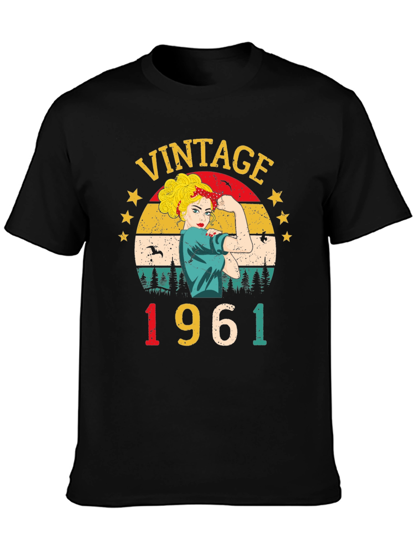 Vintage 1961 Empowered Woman T-Shirt