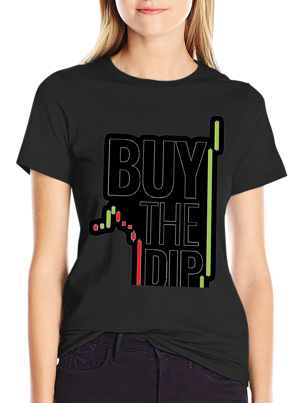 Buy The Dip Stock Market T-Shirt