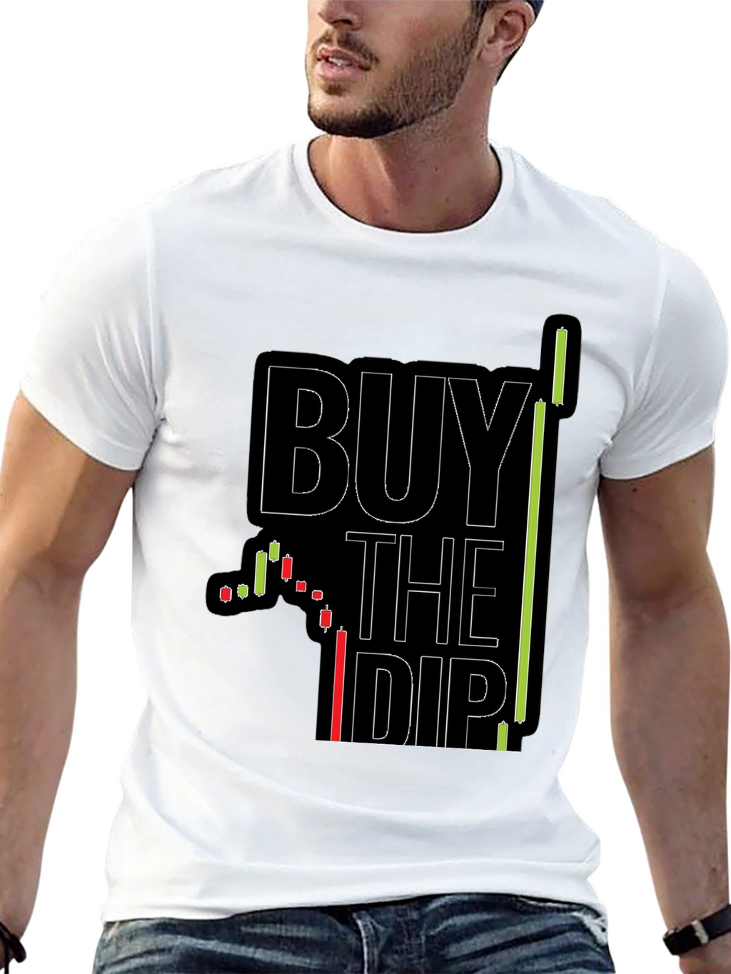 Buy The Dip Stock Market T-Shirt