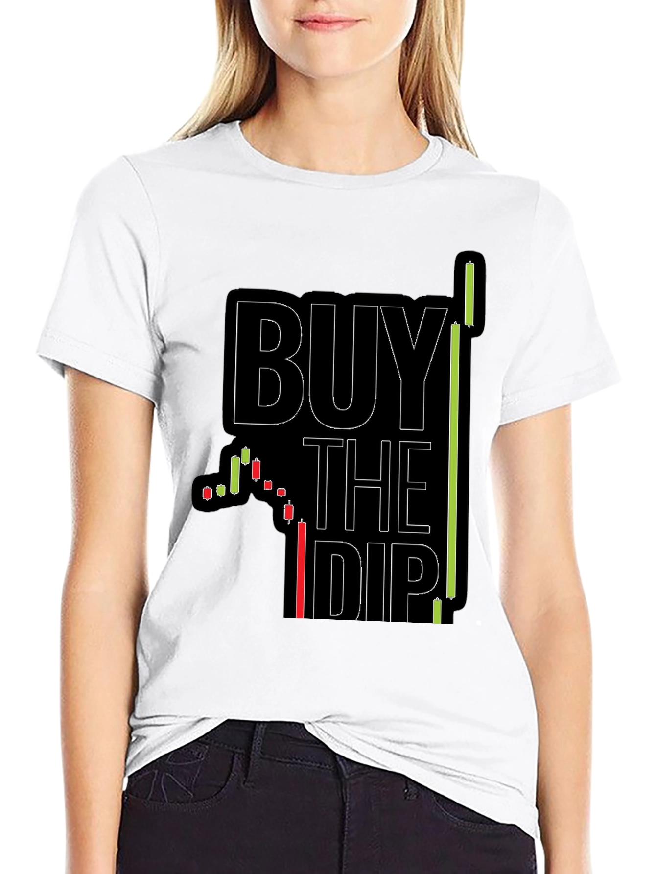 Buy The Dip Stock Market T-Shirt