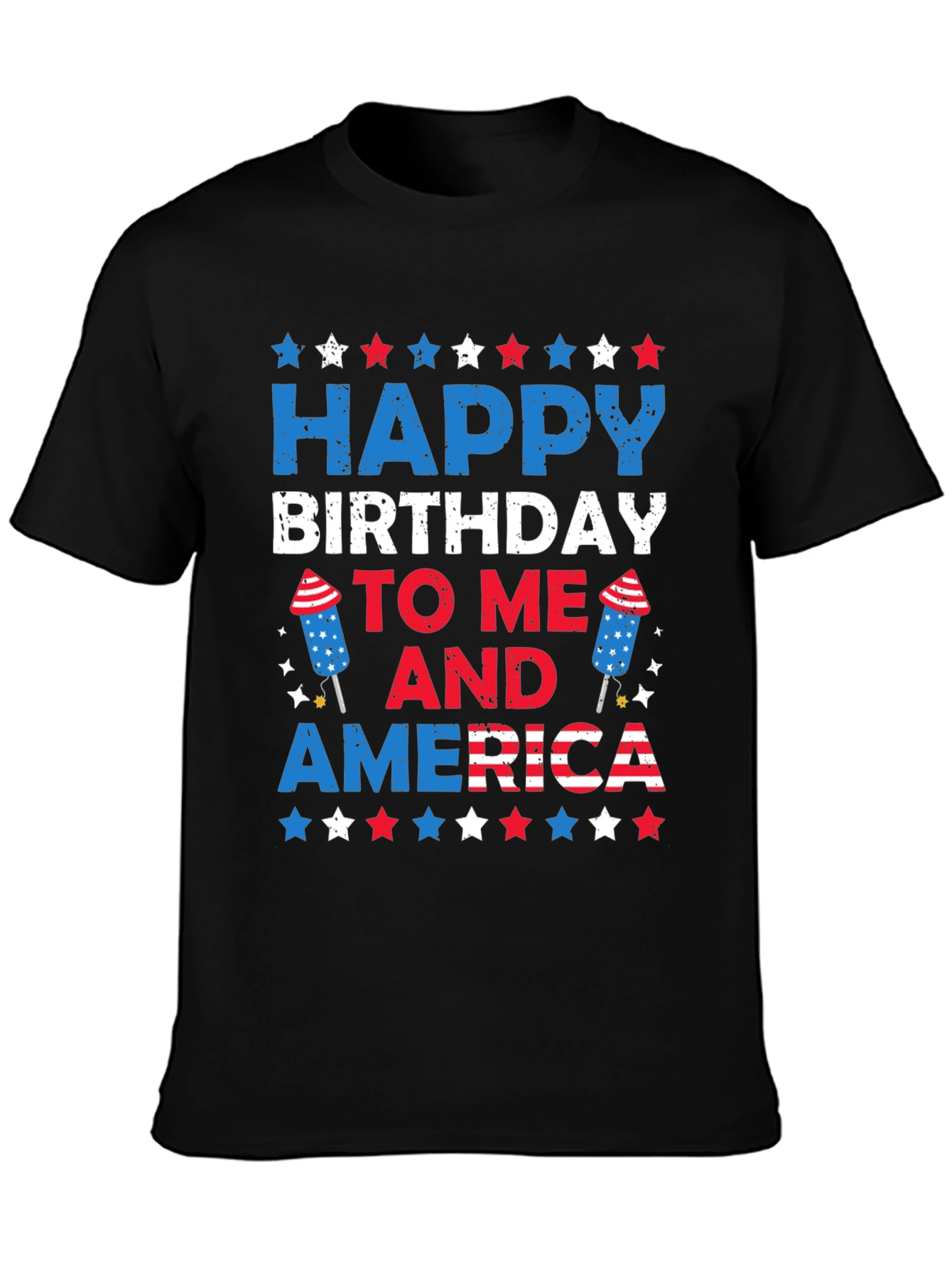 Happy Birthday to Me and America T-Shirt