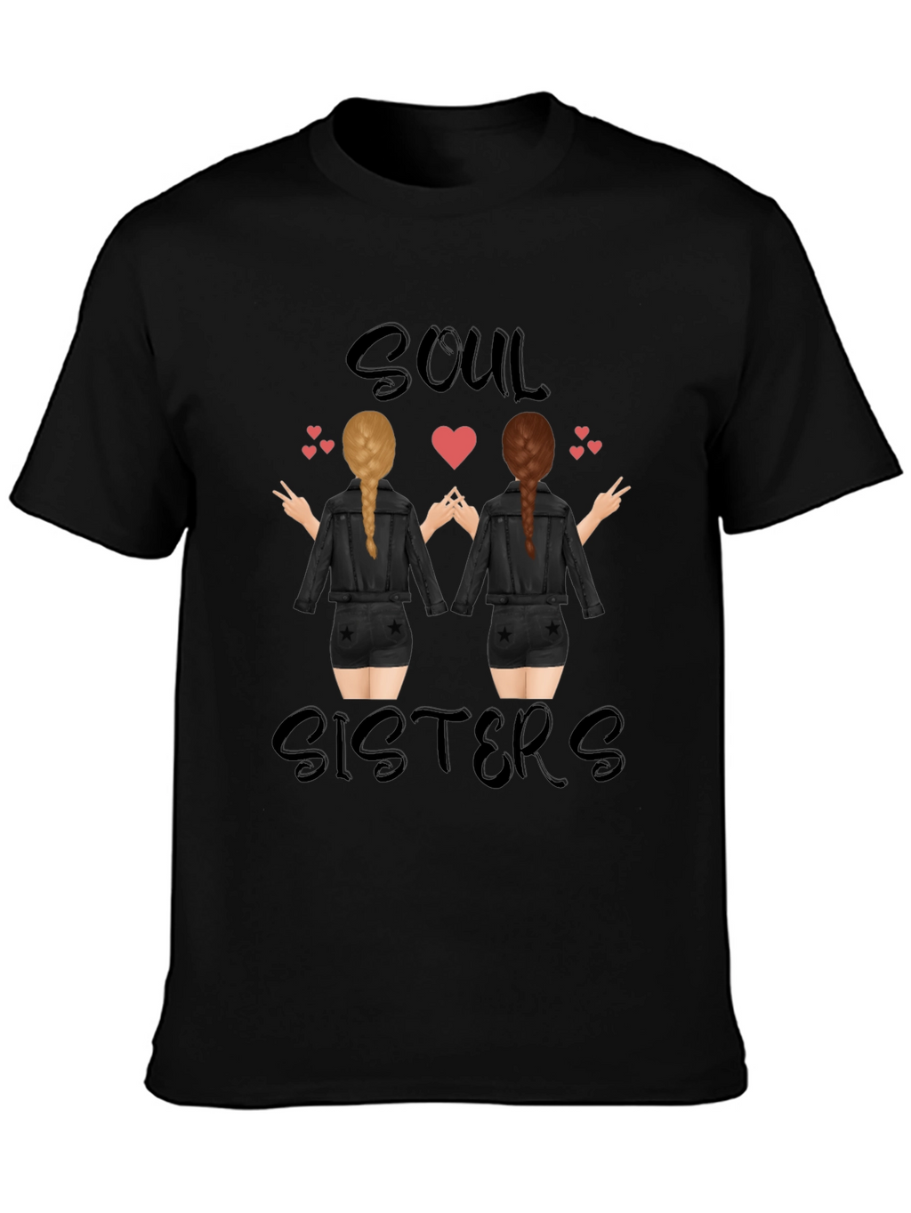Soul Sisters Graphic Tee - Stylish Unisex Shirt