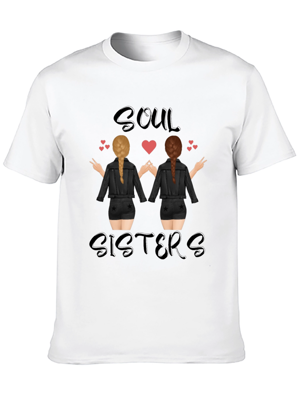 Soul Sisters Graphic Tee - Stylish Unisex Shirt