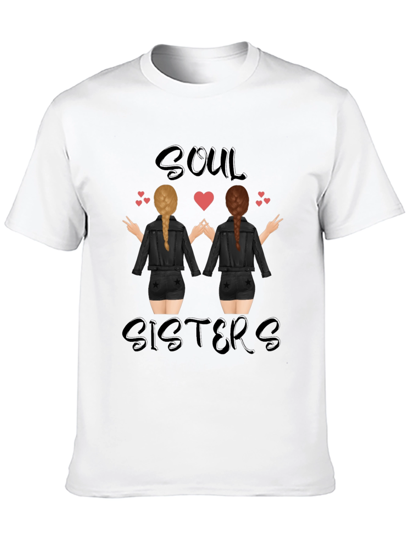 Soul Sisters Graphic Tee - Stylish Unisex Shirt