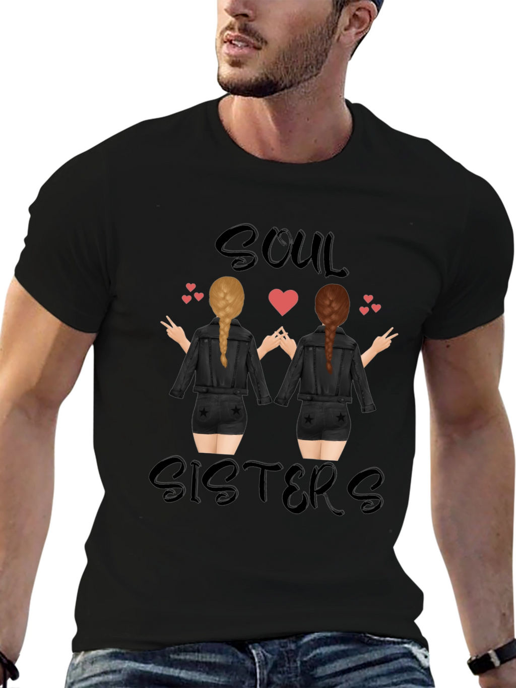 Soul Sisters Graphic Tee - Stylish Unisex Shirt