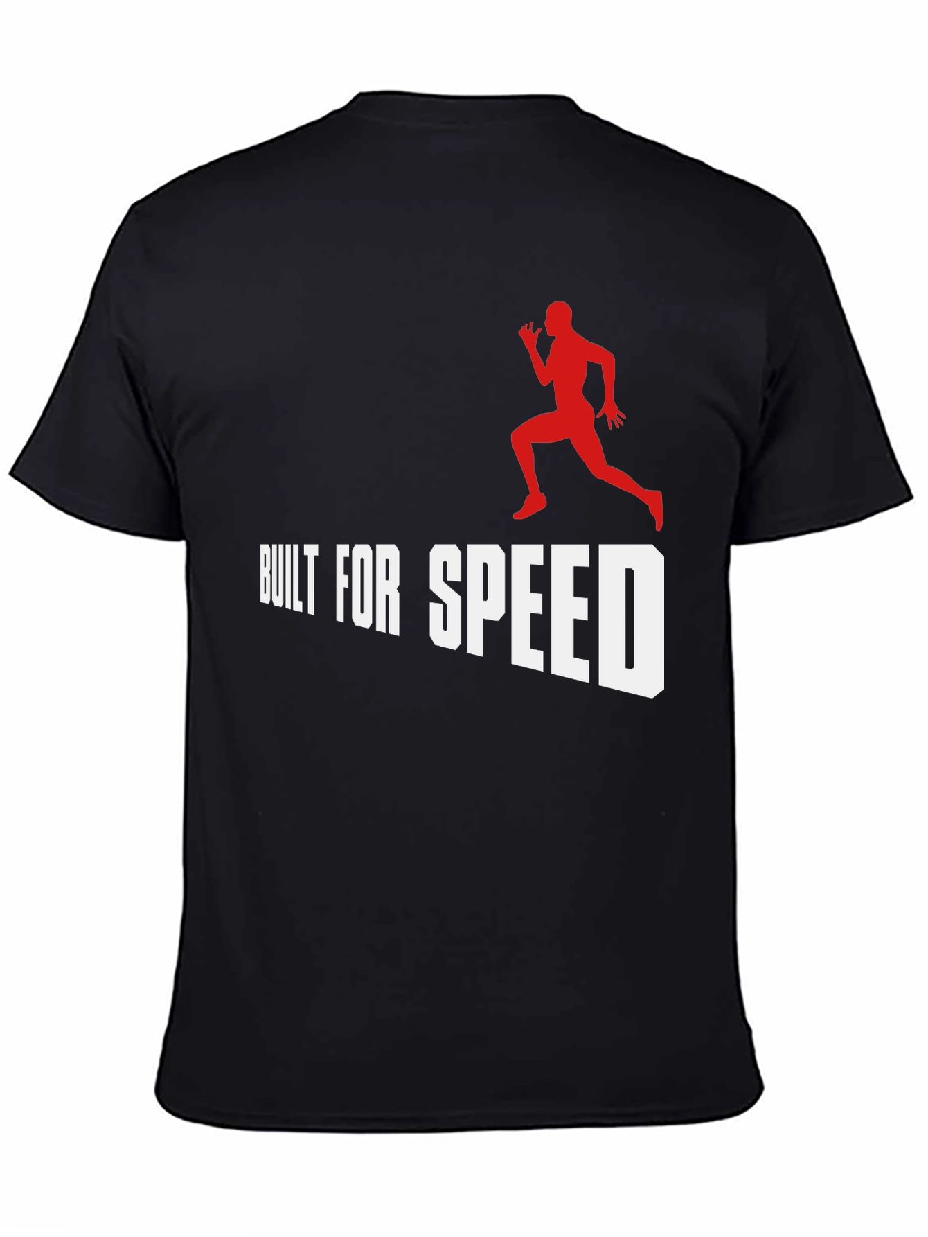Built for Speed Black Graphic Tee