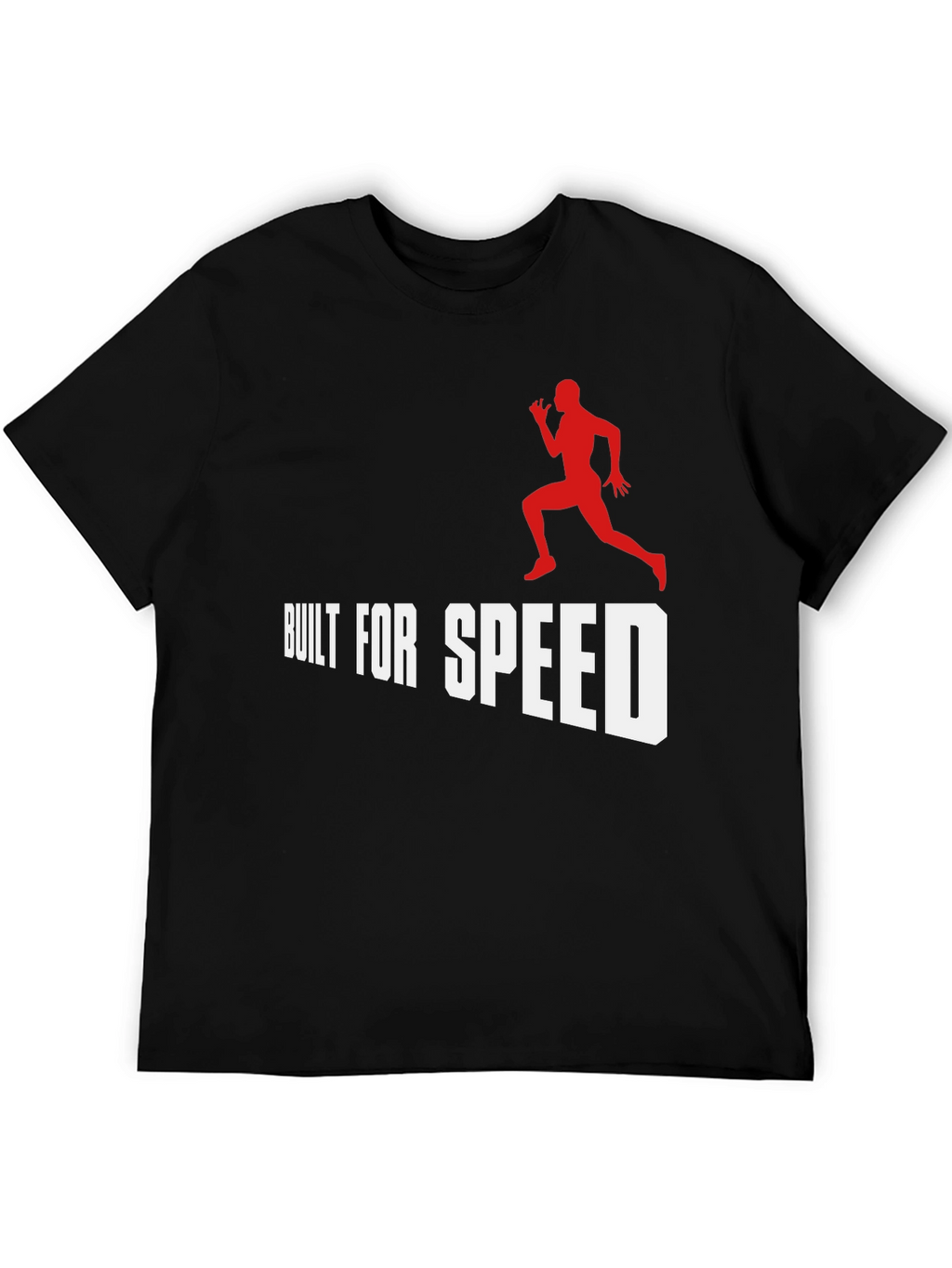 Built for Speed Black Graphic Tee