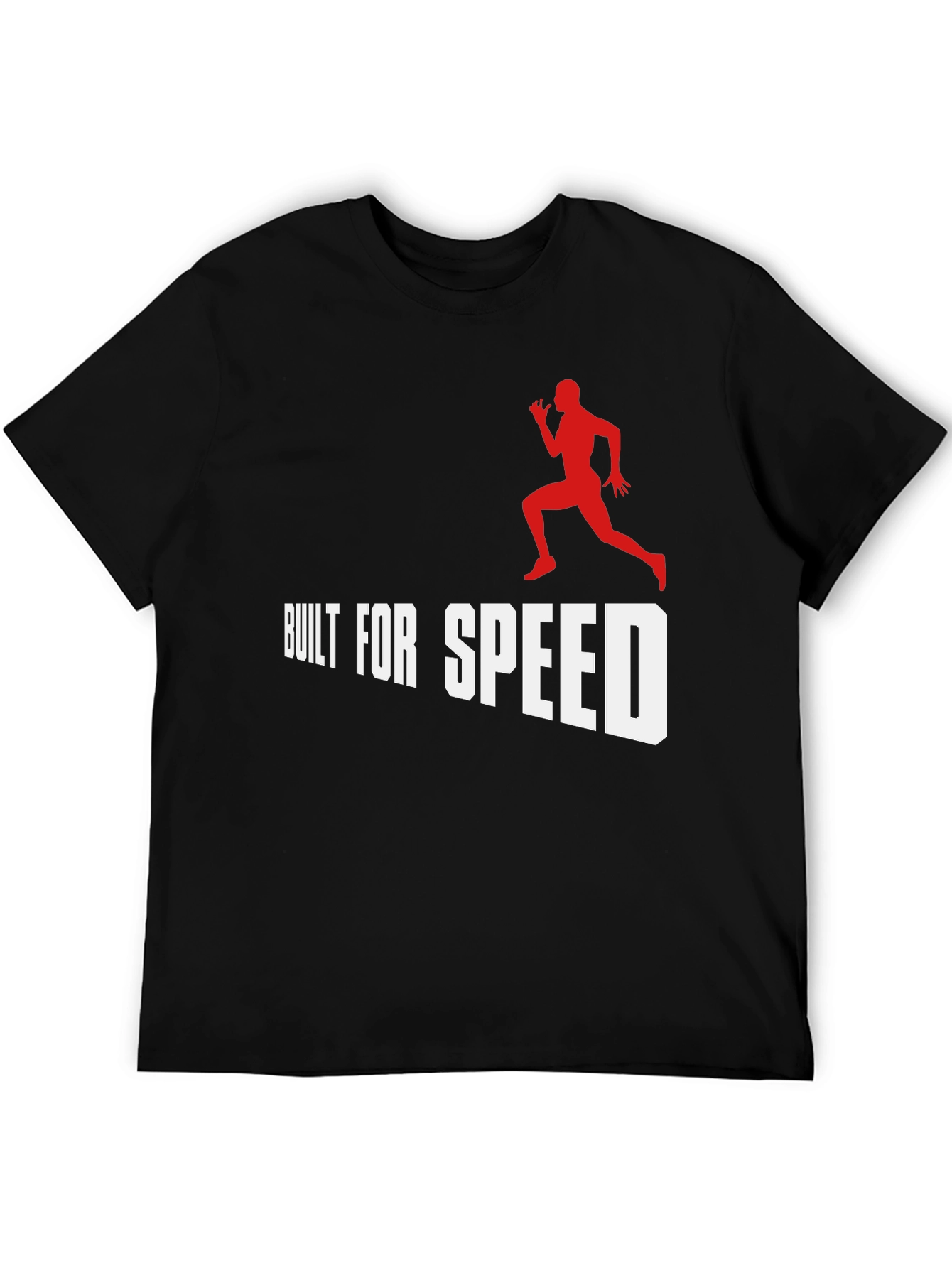 Built for Speed Black Graphic Tee