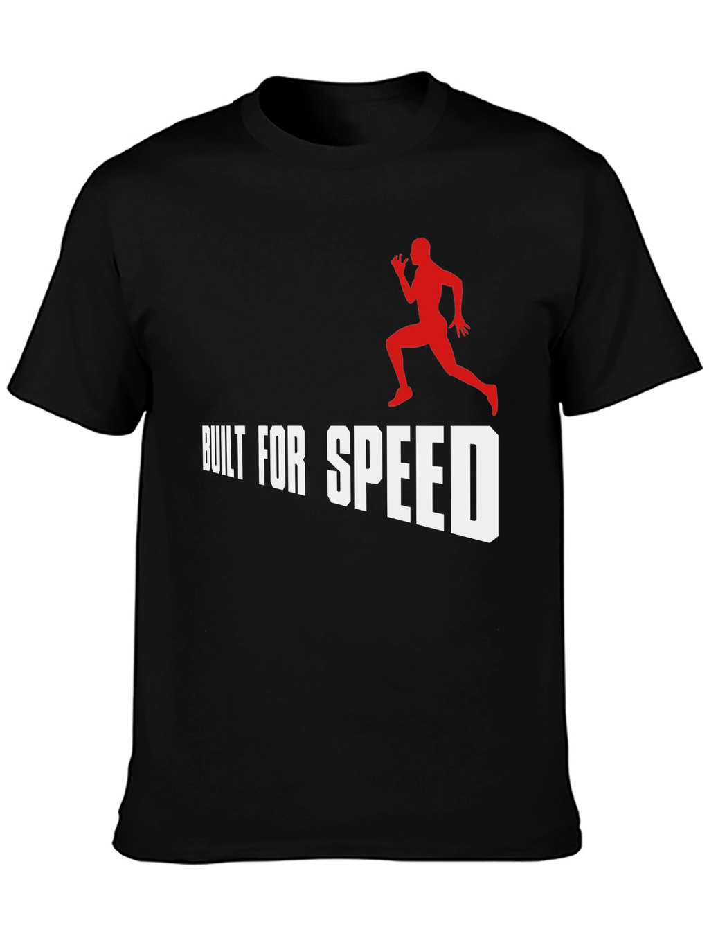 Built for Speed Black Graphic Tee
