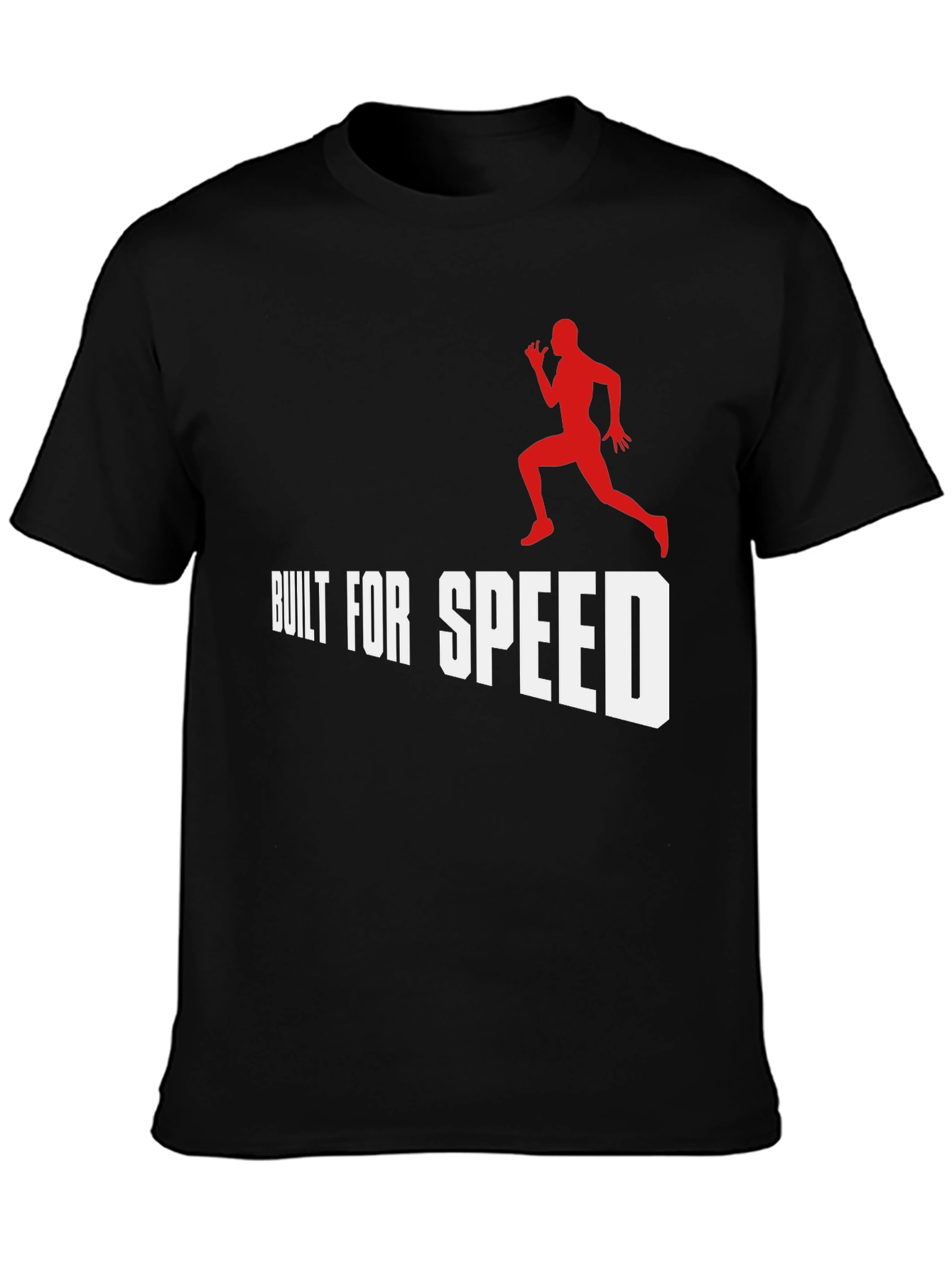 Built for Speed Black Graphic Tee