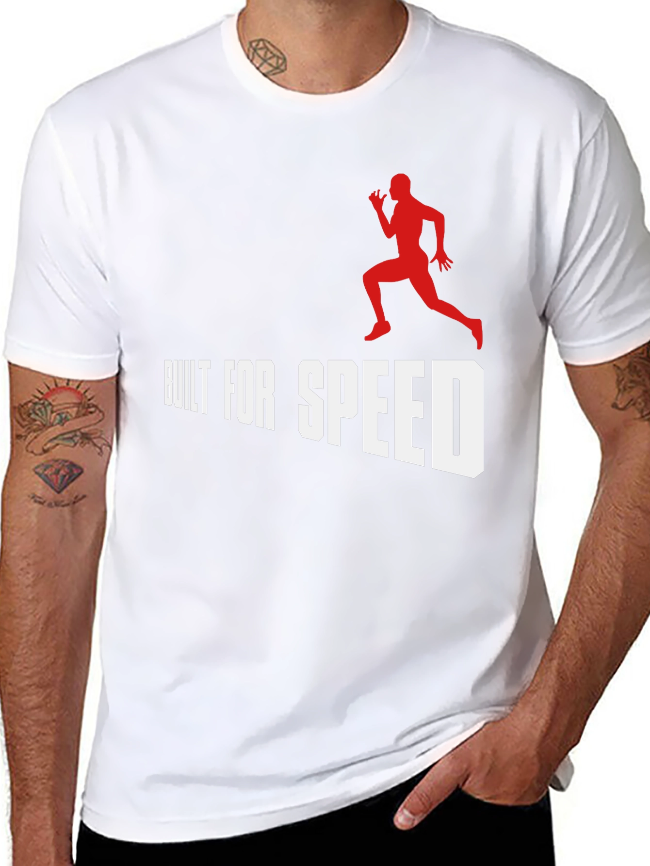 Built for Speed Black Graphic Tee