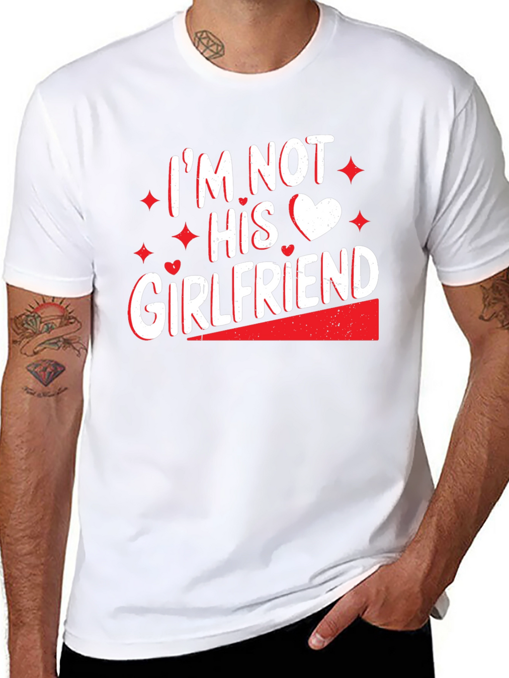 Im Not His Girlfriend T-Shirt