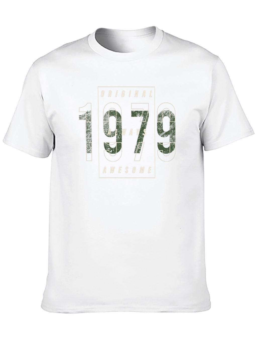 Original 1979 Always Awesome Black T-Shirt