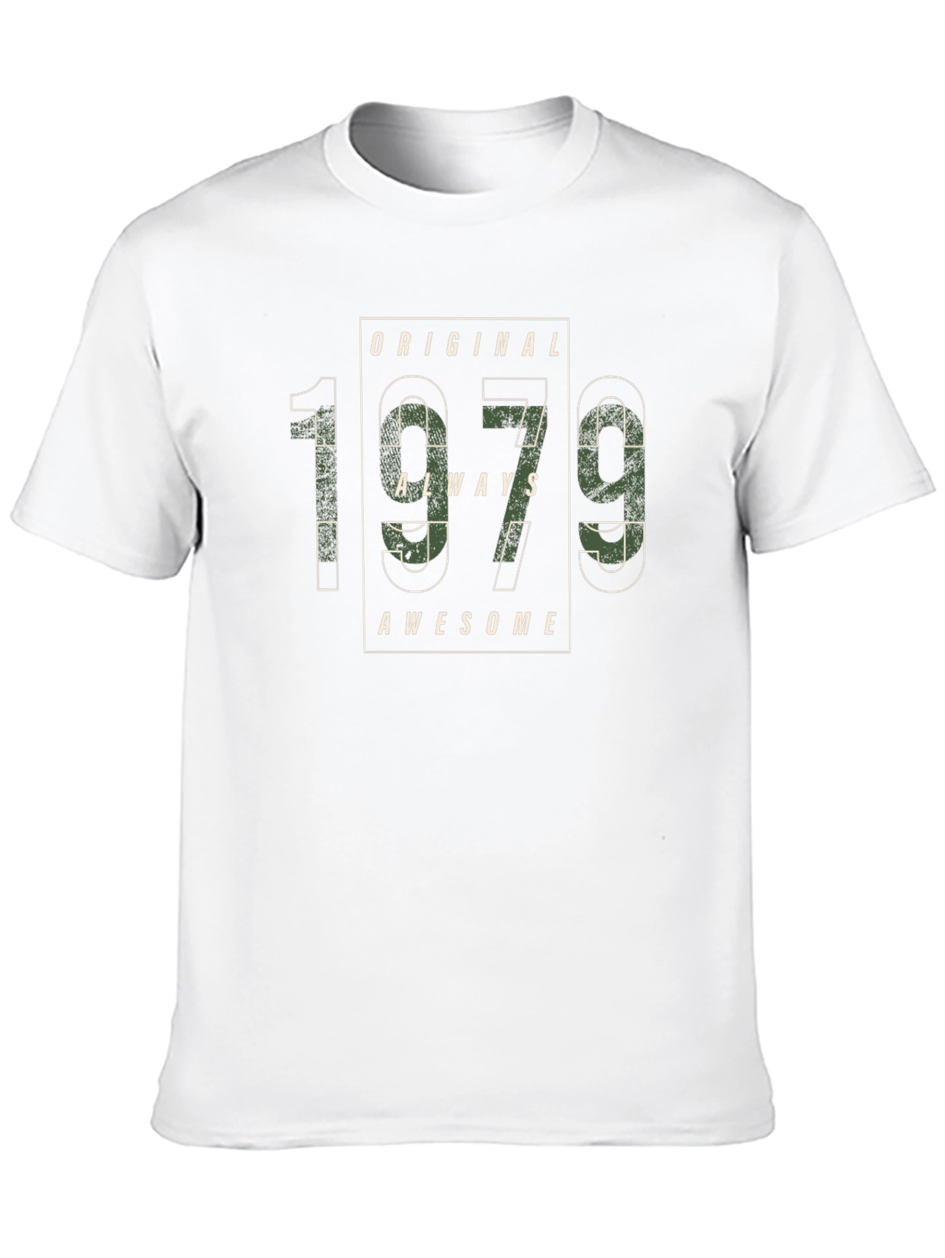 Original 1979 Always Awesome Black T-Shirt