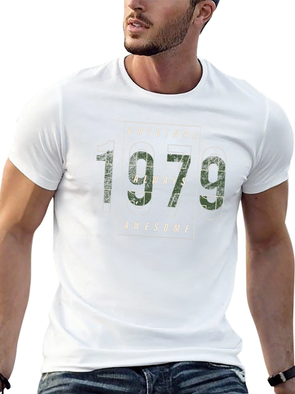 Original 1979 Always Awesome Black T-Shirt