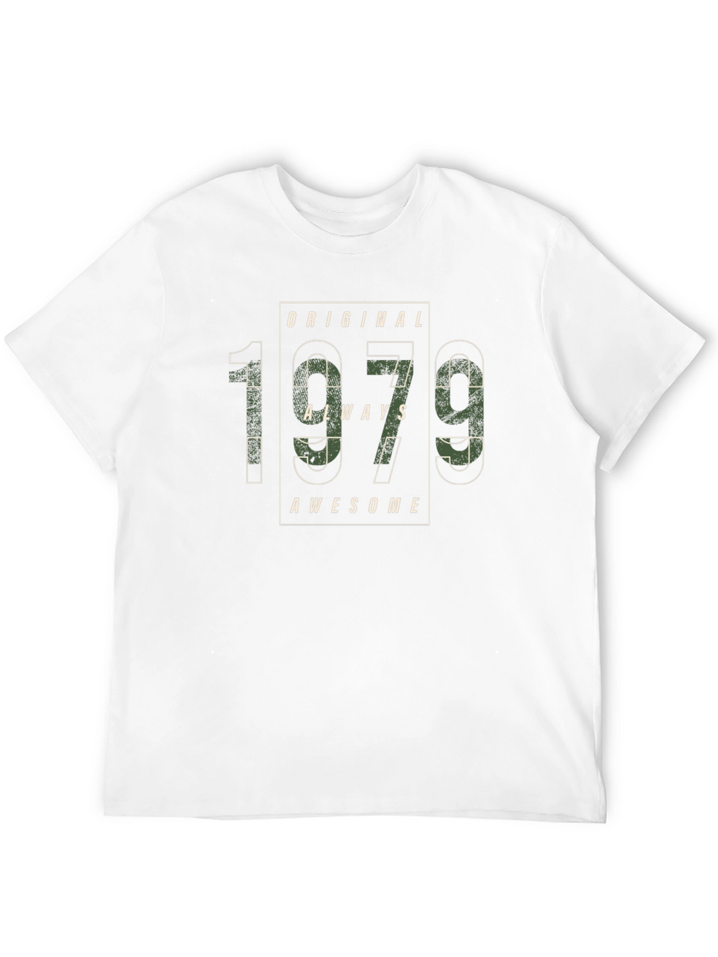 Original 1979 Always Awesome Black T-Shirt