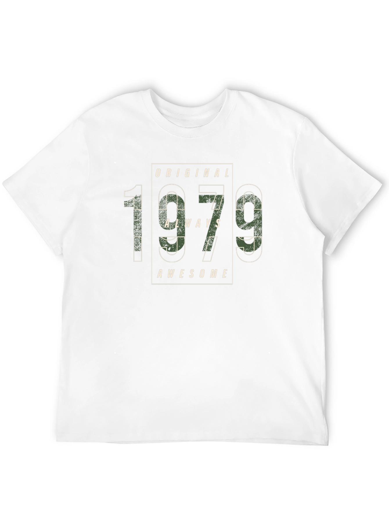 Original 1979 Always Awesome Black T-Shirt