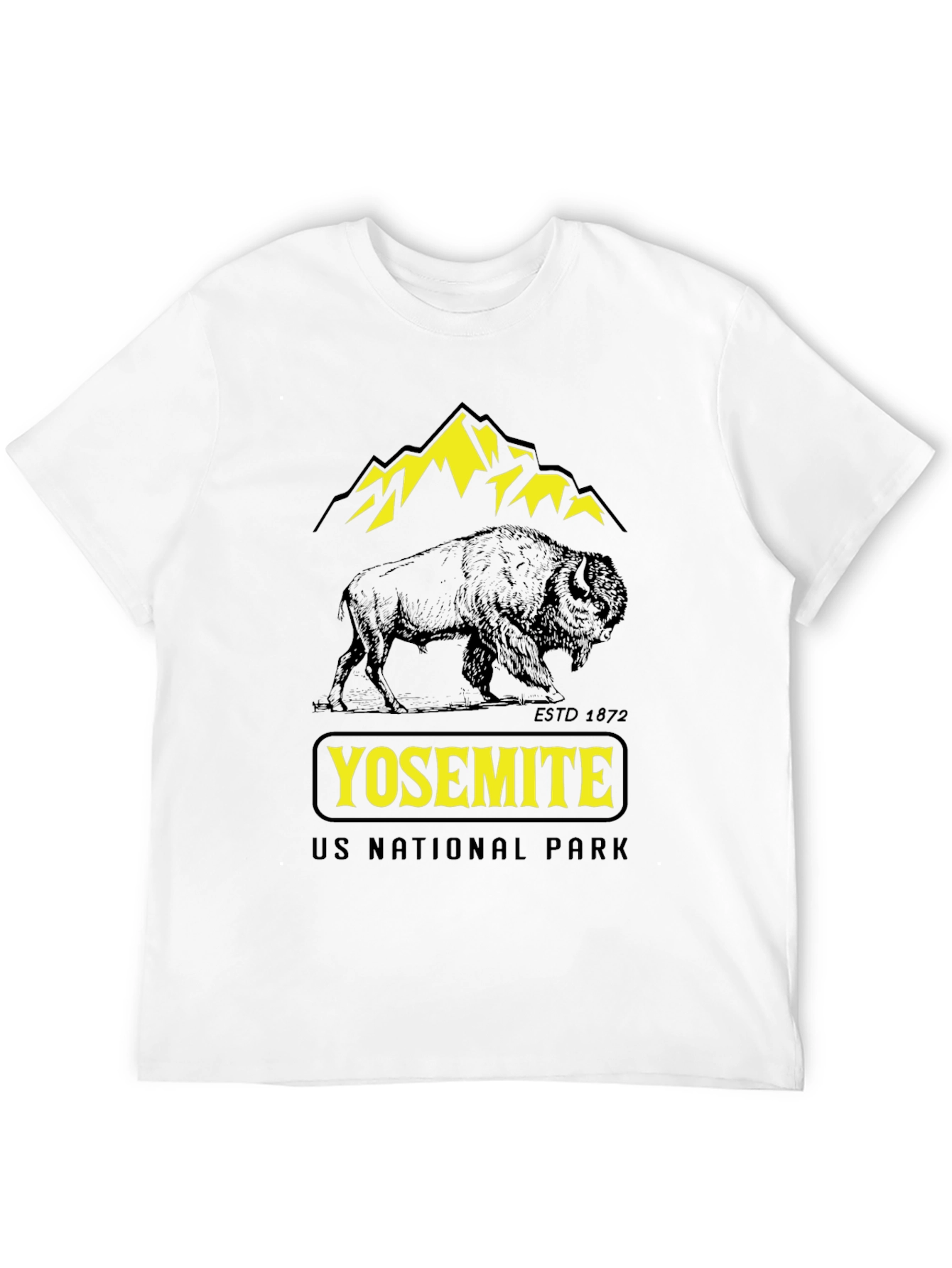 Yosemite US National Park Graphic T-Shirt