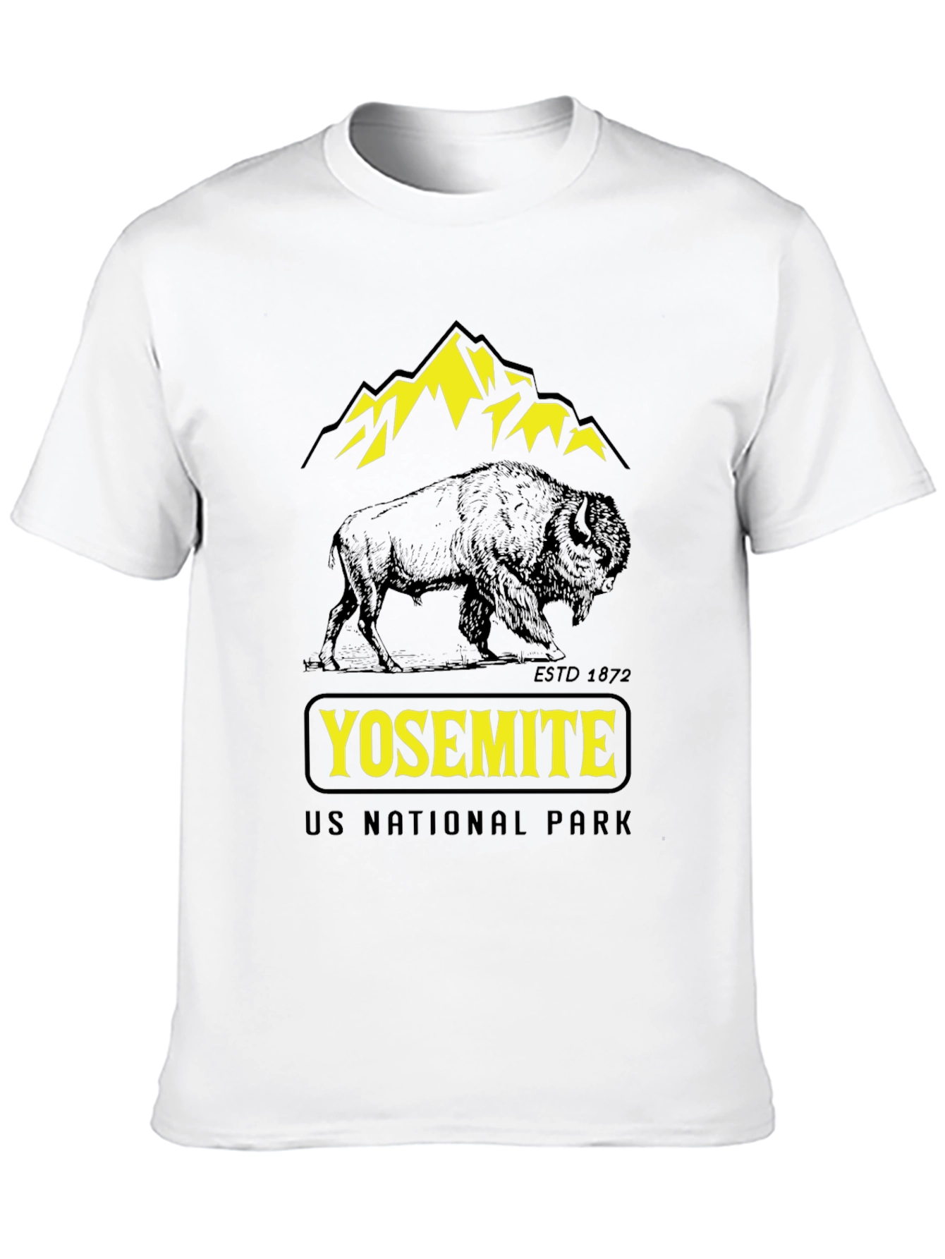 Yosemite US National Park Graphic T-Shirt