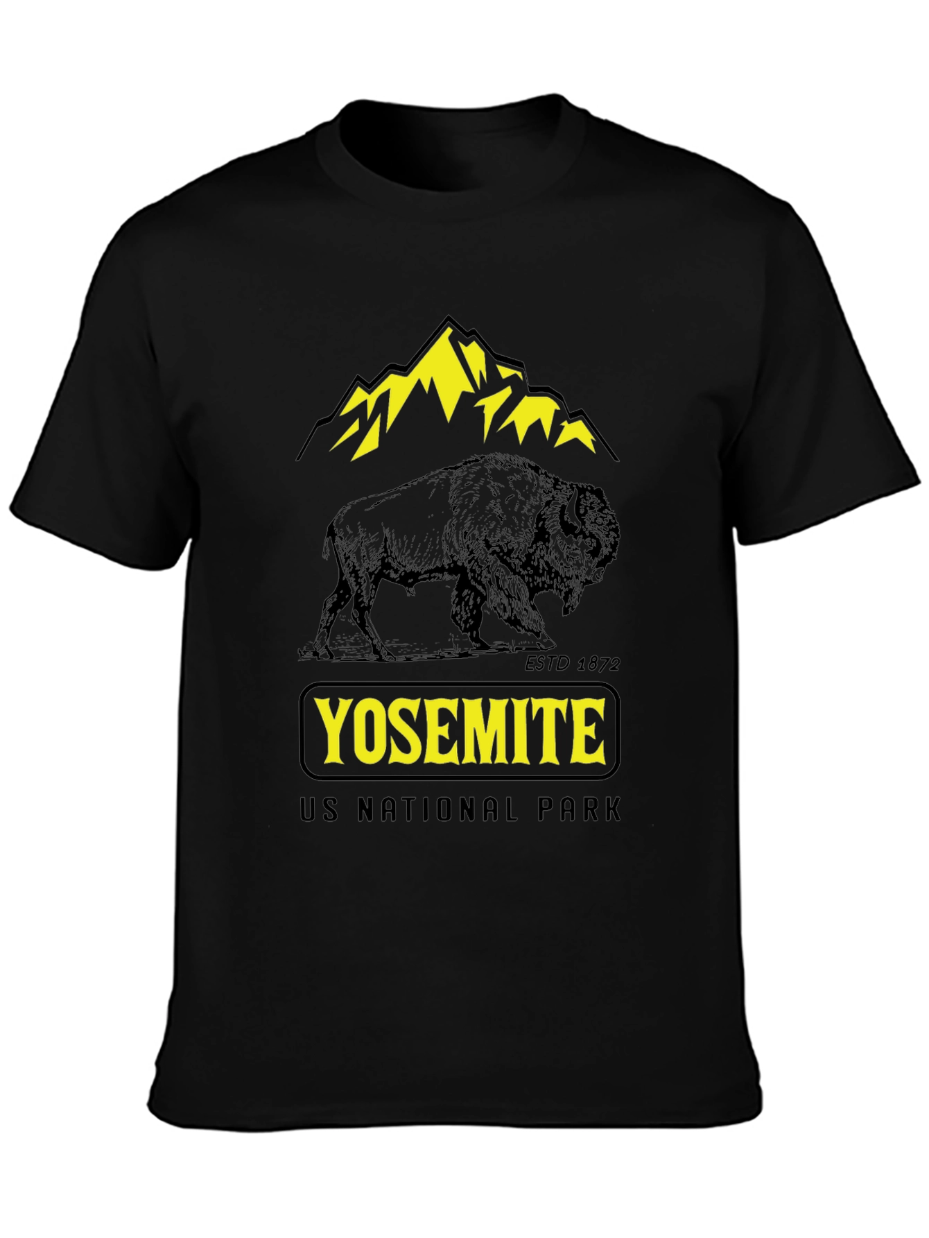 Yosemite US National Park Graphic T-Shirt