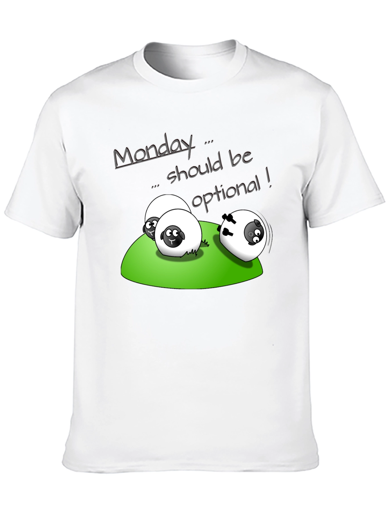 Funny Monday Sheep T-Shirt